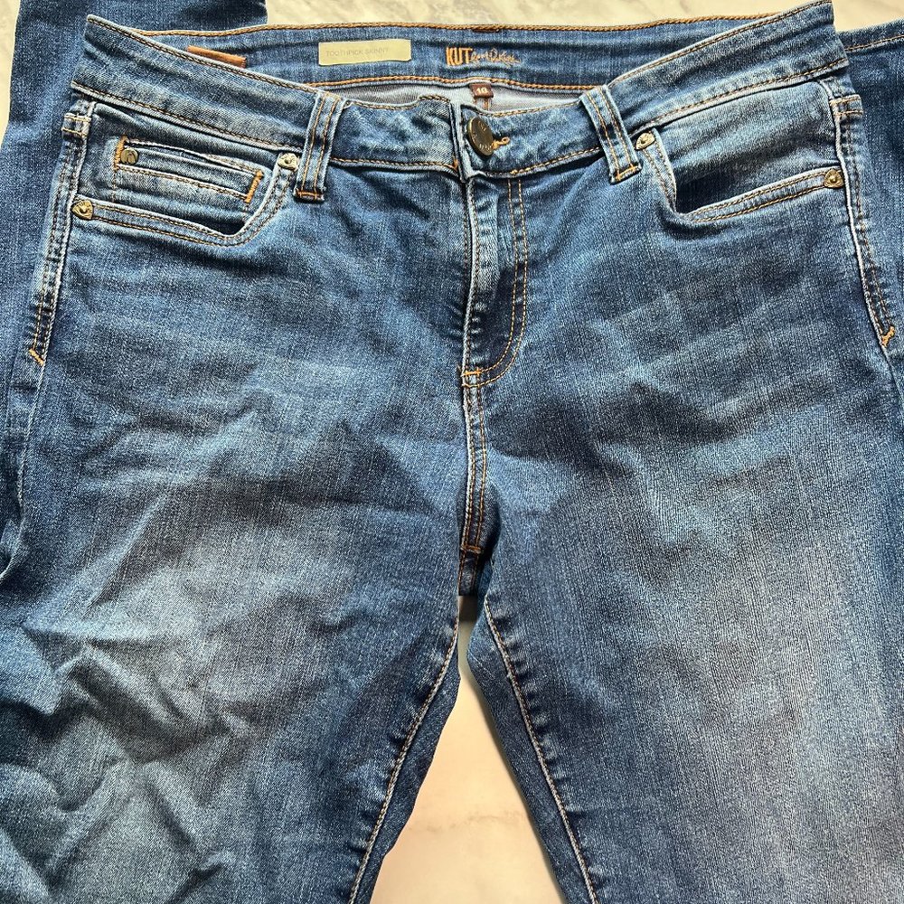 Kut From the Kloth Jeans Women's Size 10 Toothpick Skinny Dark Wash
